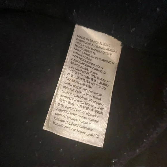 Calvin Klein grey striped navy sweatshirt - Picture 7 of 7